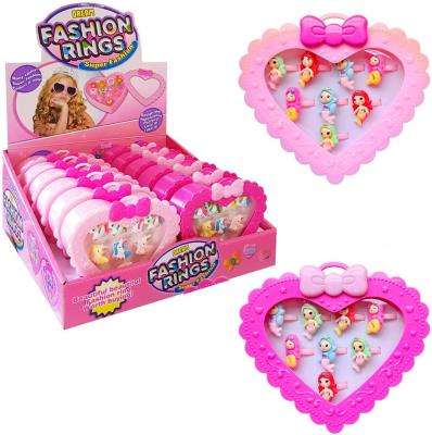 Opakowanie Pierścionki syrenki 8szt MIX