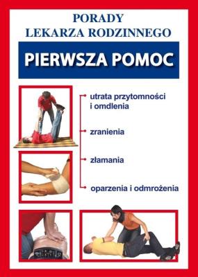 Pierwsza pomoc. Autor: Czapiewska Brygida. SmakLiter.pl Okładka książki Pierwsza pomoc