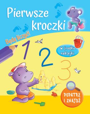 Okładka książki Pierwsze kroczki. Będę liczyć!