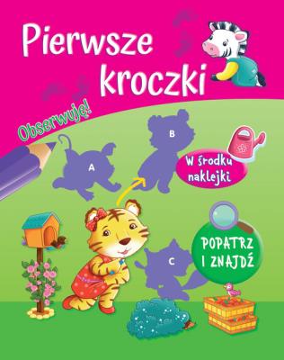 Okładka książki Pierwsze kroczki. Obserwuję!