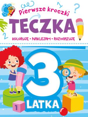 Okładka książki Pierwsze kroczki. Teczka 3-latka