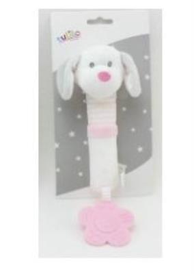 Opakowanie Pies biały z dźwiękiem 17cm