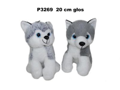 Opakowanie Pies husky z głosem 20cm MIX