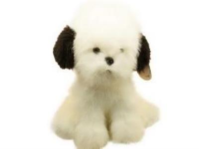 Pies pluszowy siedzący 35cm. Wydawca: Czapska. SmakLiter.pl Opakowanie Pies pluszowy siedzący 35cm