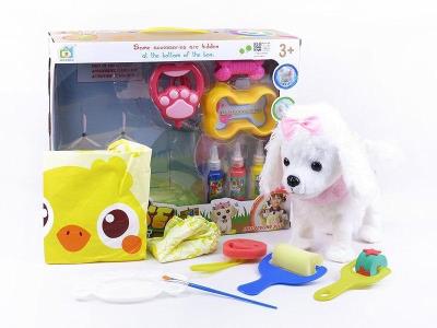 Opakowanie Piesek chodzący + akcesoria