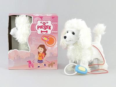 Opakowanie Piesek na baterie biały