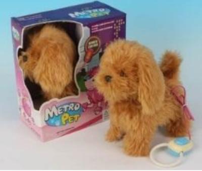 Opakowanie Piesek ze smyczą na baterie