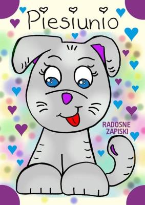 Opakowanie Piesiunio. Radosne zapiski