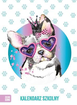 Okładka książki Pieski. Kalendarz szkolny