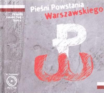 Okładka książki Pieśni Powstania Warszawskiego + CD