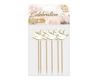 Opakowanie Pikery złoty gołąbek 6szt