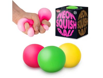 Opakowanie Piłeczka antystresowa Nee Doh neonowa