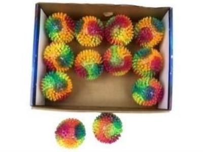 Opakowanie Piłeczka z kolcami do masażu Tęcza