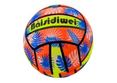 Opakowanie Piłka gumowa jaskrawa we wzorki 24cm