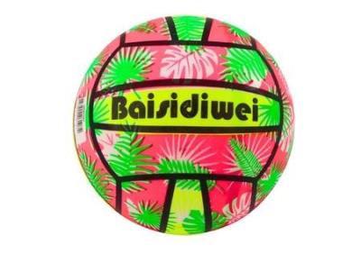 Opakowanie Piłka gumowa jaskrawa we wzorki pomarańczowa 24cm