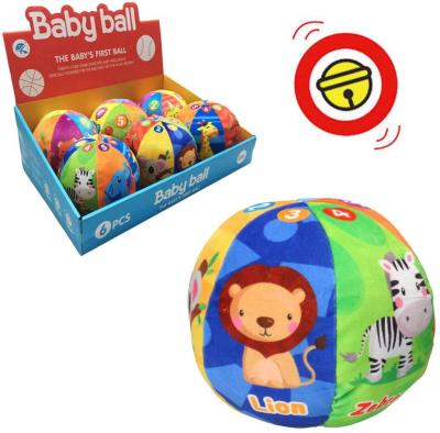 Opakowanie Piłka miękka materiałowa z dzwonkiem MIX