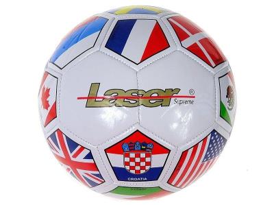 Opakowanie Piłka nożna Laser błyszcząca flagi MIX