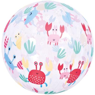 Opakowanie Piłka plażowa dmuchana ocean 40cm kraby