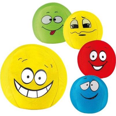 Opakowanie Piłka tekstylna 13cm Zabawne buzie