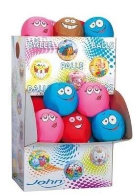 Opakowanie Piłka tekstylna 20cm Zabawne buzie mix