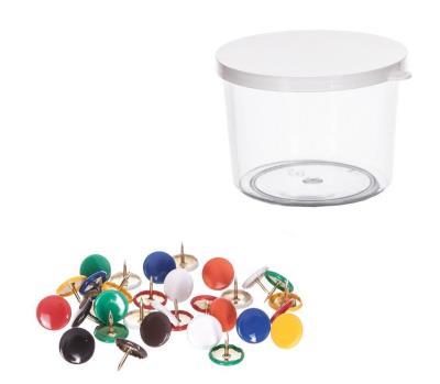 Opakowanie Pinezka kolorowa economy 300 szt