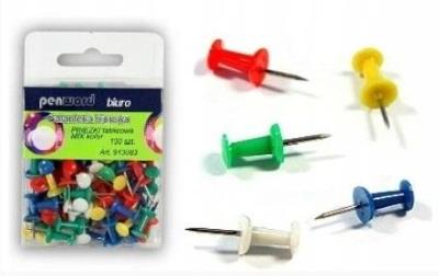 Opakowanie Pinezki tablicowe mix 50szt