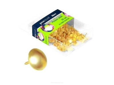 Opakowanie Pinezki  złote '50 582-50 pvc box