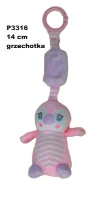 Opakowanie Pingwin grzechotka 14cm