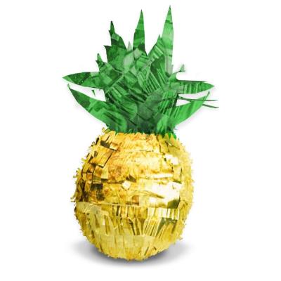 Opakowanie Piniata ananas papier / folia 27,4x45,5x26cm