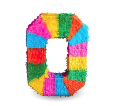 Opakowanie Piniata cyfra 0 50x35x7.5cm