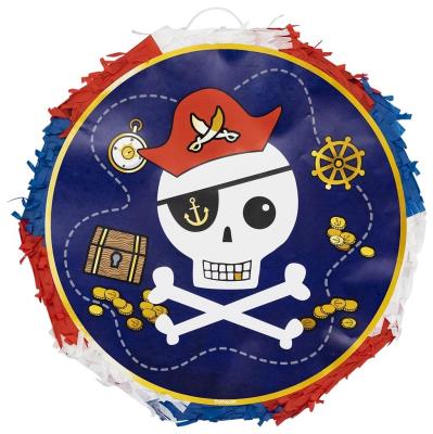 Piniata do rozciagania Pirat 34,9x35,2cm. Wydawca: AMSCAN. SmakLiter.pl Opakowanie Piniata do rozciagania Pirat 34,9x35,2cm