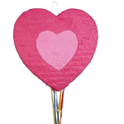 Piniata serce papier 49,4x47,9x9,3cm. Wydawca: AMSCAN. SmakLiter.pl Opakowanie Piniata serce papier 49,4x47,9x9,3cm