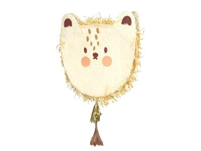 Piniata składana - Głowa Lwa 48x48x10cm. Wydawca: PartyDeco. SmakLiter.pl Opakowanie Piniata składana - Głowa Lwa 48x48x10cm