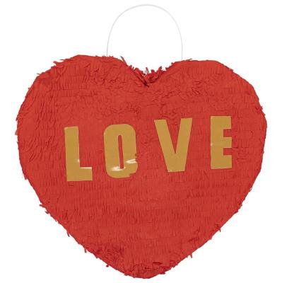 Piniata składana serce. Wydawca: AMSCAN. SmakLiter.pl Opakowanie Piniata składana serce