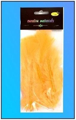 Opakowanie Piórka miękkie brzoskwiniowe 15szt