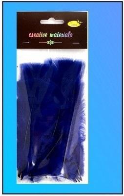 Opakowanie Piórka miękkie granatowe 15szt