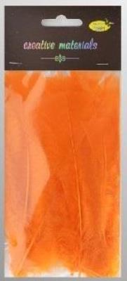 Opakowanie Piórka miękkie pomarańczowe 15szt