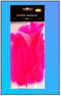 Opakowanie Piórka miękkie różowe 15szt