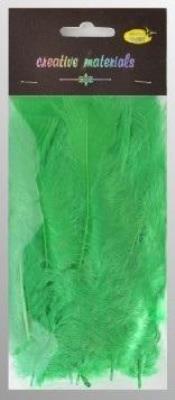 Opakowanie Piórka miękkie zielone 15szt