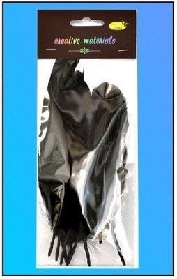 Opakowanie Piórka twarde czarne 10szt