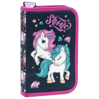 Opakowanie Piórnik 1-komorowy z wyposażeniem Jednorożec 14