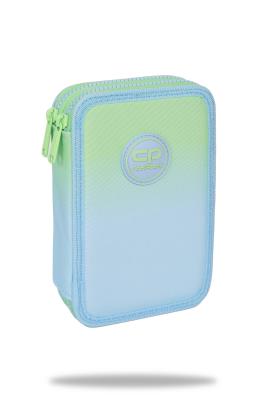 Opakowanie Piórnik 2-komorowy z wyposażeniem Coolpack Jumper 2 gradient mojito