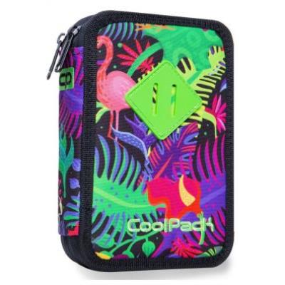 Opakowanie Piórnik 2-komorowy z wyposażeniem Coolpack Jumper 2 JUNGLE