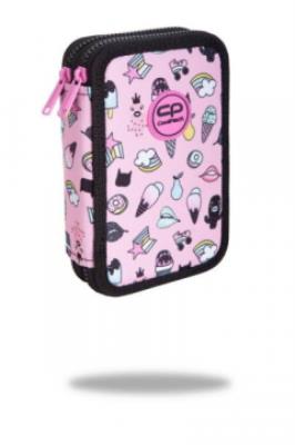 Opakowanie Piórnik 2-komorowy z wyposażeniem Coolpack Jumper 2 Sugar babes