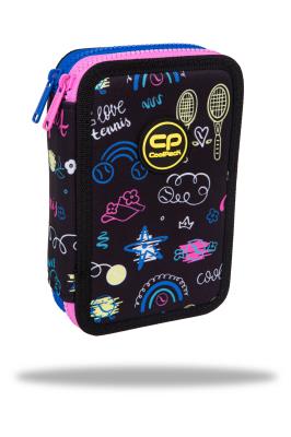 Opakowanie Piórnik 2-komorowy z wyposażeniem Coolpack Jumper 2 tennis star