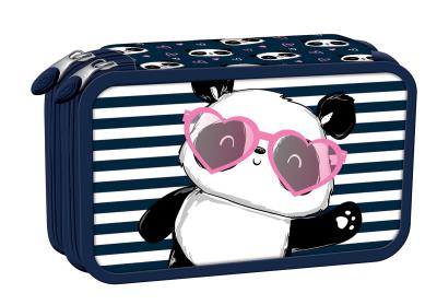 Opakowanie Piórnik 2-komorowy z wyposażeniem PC4 Love Panda