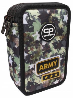 Opakowanie Piórnik 3-komorowy z wyposażeniem Coolpack Jumper 3 ARMY STARS