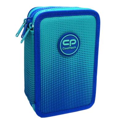 Opakowanie Piórnik 3-komorowy z wyposażeniem Coolpack jumper 3 gradient ocean SK