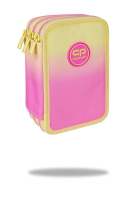 Opakowanie Piórnik 3-komorowy z wyposażeniem Coolpack Jumper 3 GRADIENT PEACH
