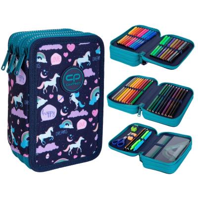 Opakowanie Piórnik 3-komorowy z wyposażeniem Coolpack Jumper 3 HAPPY UNICORN